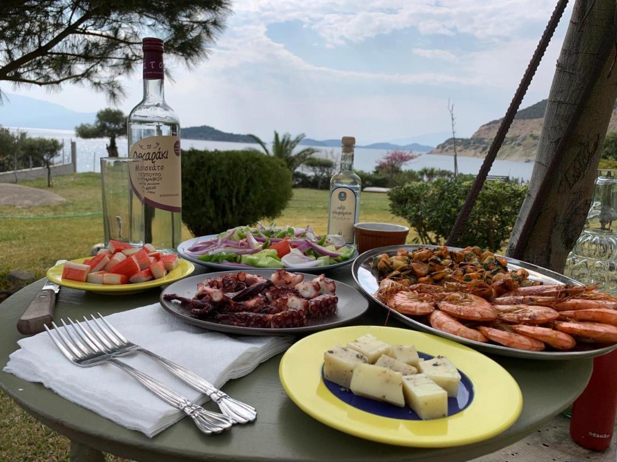 Klovino beach house Douvia Exteriér fotografie